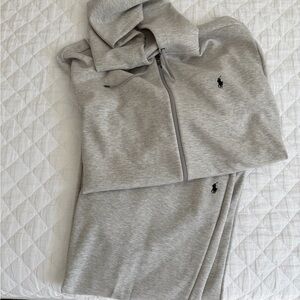 Polo by Ralph Lauren Heather Gray Sweatshirt/Pants set